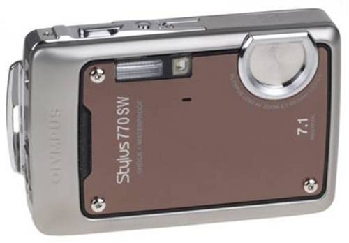 Olympus Stylus 770SW 7.1MP Digital Camera with 3x Optical Zoom (Bronze)