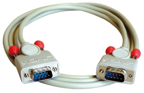 Speicherkarten: RS232-Kabel, 9 Pol Sub-D Stecker/Stecker, 10m