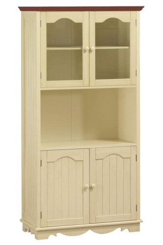 French Country Cupboard 4 Door Maple