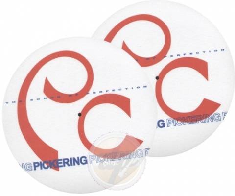 Projektoren: Pickering Slipmats weiss incl. Slipsheet
