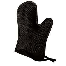 Stovetop/Microwave Oven Mitt - Black by 