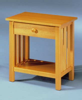 Attwood Wheat Finish Nightstand By Fashion Bed Group