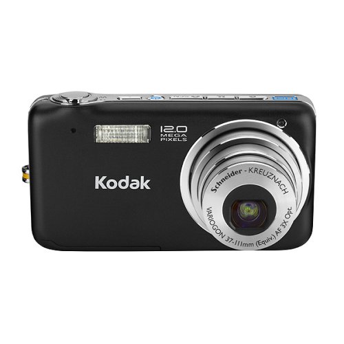 Kodak Easyshare V1233 12.1MP Digital Camera with 3x Optical Zoom (Black)
