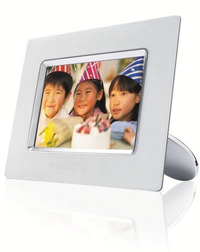 Philips 6.5-Inch Digital Picture Frame (White)