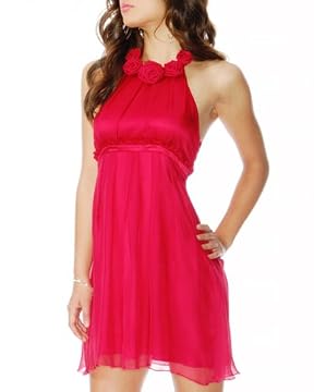 bebe.com : Silk Mesh Halter Dress :  bebe sexy designer