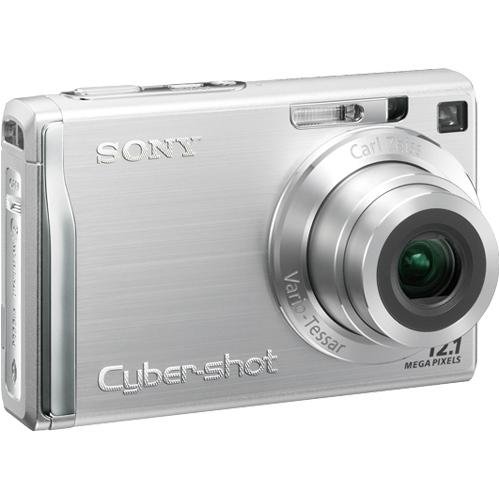 Sony Cybershot DSCW200 12.1MP Digital Camera with 3x Optical Zoom and Super Steady Shot