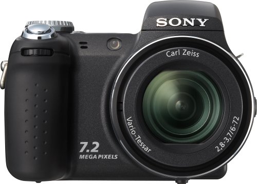 Sony Cybershot DSC-H5 7.2MP Digital Camera with 12x Optical Image Stabilization Zoom 