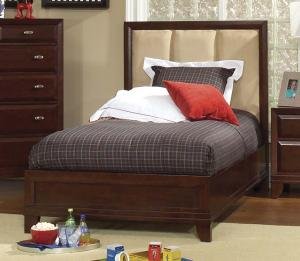Innovations Platform Bed with Upholstered Headboard