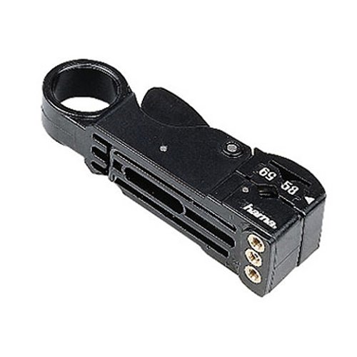 Heimkinosysteme: Hama Abisolierzange f�r RG 58, 59-Kabel