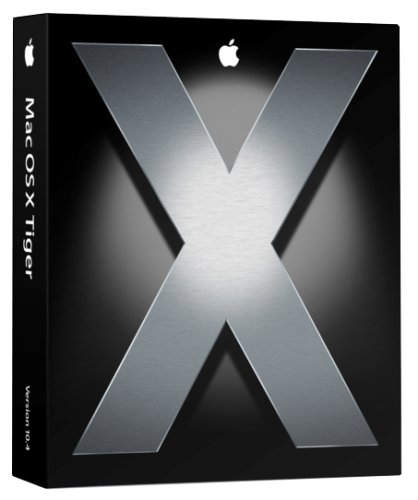 Mac OS X 10.4 Tiger [Old Version]