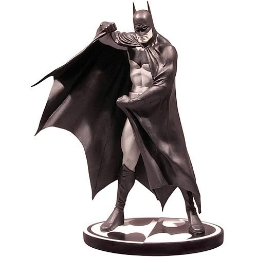 Batman Action Figure : Black & White Statue Batman Action Figure : Black & White Statue