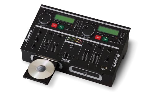 NUMARK CDMIX1 CD Player and Mixer System