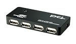 PLANEX USB2.0 4ポート超小型USBハブ バスパワー PL-UH400