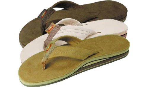 Womens Double Stack Wide Strap Sandals 