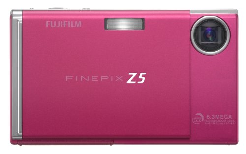 Fujifilm Finepix Z5fd 6.3MP Digital Camera with 3x Optical Zoom (Wine Red) 