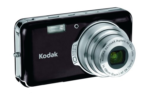 Kodak EasyShare V1003 10MP Digital Camera with 3x Optical Zoom (Midnight Black)
