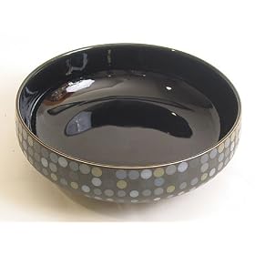 Denby Jet Dots Serving Bowl, 3? pt by Denby