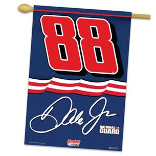 Dale Earnhardt Jr National Guard Banner