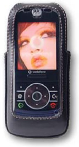TV Ger&auml;te: Topp-Design ME-DL-TB73 Turn-Line Ledertasche f�r Motorola MOTORIZR Z3