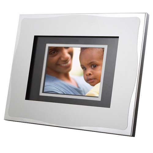 TAO 5.6-Inch 128MB Double-Matted Digital Frame (Brushed Metal) 