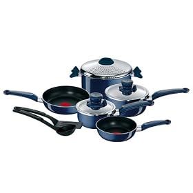T-FAL Encore 10-pc. Cookware Set - Blueberry by T-Fal