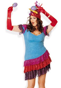 Plus Size Carmen 2 Piece Costume