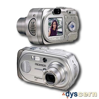 Samsung Digimax A6 6MP Digital Camera with 3x Optical Zoom