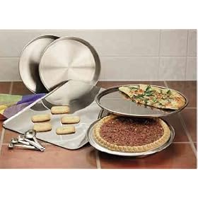 Maxam 9-Pc. Stainless Steel Bakeware Set by 