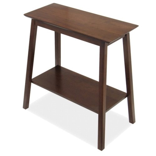 Winsome 94028 Hall table with Shelf-Antique Walnut