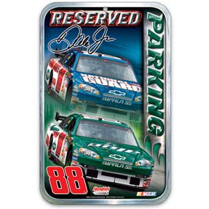 Dale Earnhardt Jr #88 Reserved Parking Sign