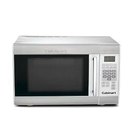 Cuisinart CMW-100 Stainless Steel Microwave, White and Stainless by Cuisinart