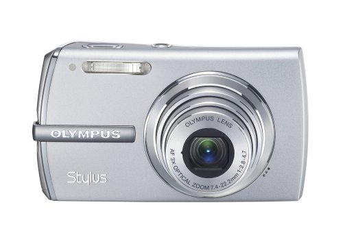 Olympus Stylus 1200 12MP Digital Camera with 3x Optical Zoom (Silver)
