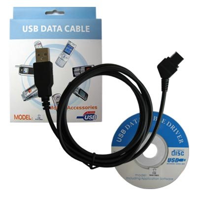 Digitalkameras: Datenkabel USB inklusive Software fuer Samsung D800 | D820 | P300 | Z510 | Z540 | D520 | E900 | X820 | Z150 | z400 | ZV40 | D900, PC Suite zum einfachen verwalten Ihres Handys!