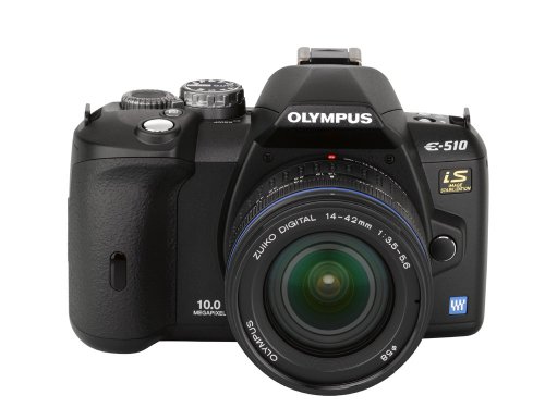 Olympus Evolt E510 10MP Digital SLR Camera with CCD Shift Image Stabilization (Body Only)