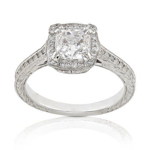 Cushion Cut Diamonds Ring Cushion Cut Diamonds Ring