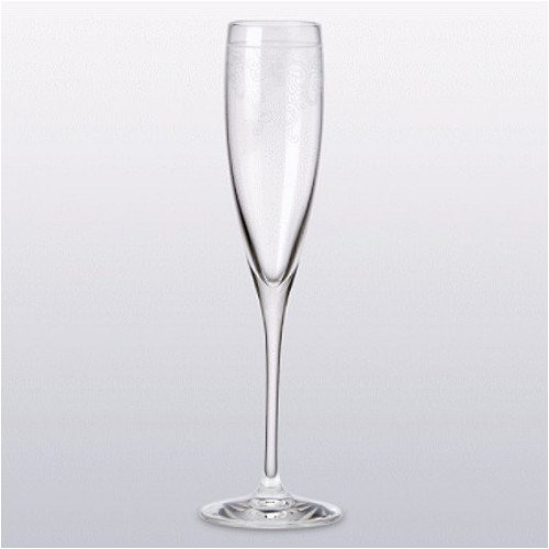 LENOX CRYSTAL VENETIAN LACE FLUTE CHAMPAGNES