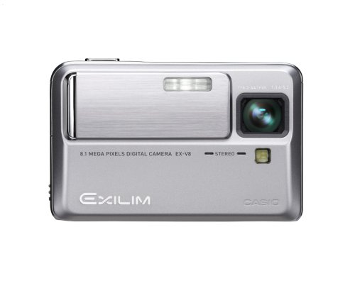 Casio Exilim EX-V8 8MP Digital Camera with 7x Anti-Shake Optical Zoom