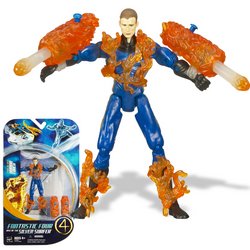 Fantastic Four: Rise of the Silver Surfer - Fire Blast Human Torch Action Figure