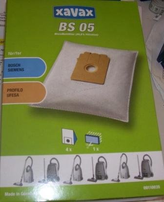 Festplatten: Staubsaugerbeutel BS05 von Xavax