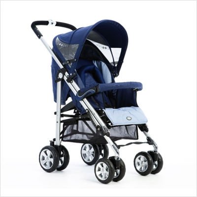 Zooper BU806D-ZP0909 Bolero Everyday 2009 Stroller in Blueberry Waves Color: Red Waves