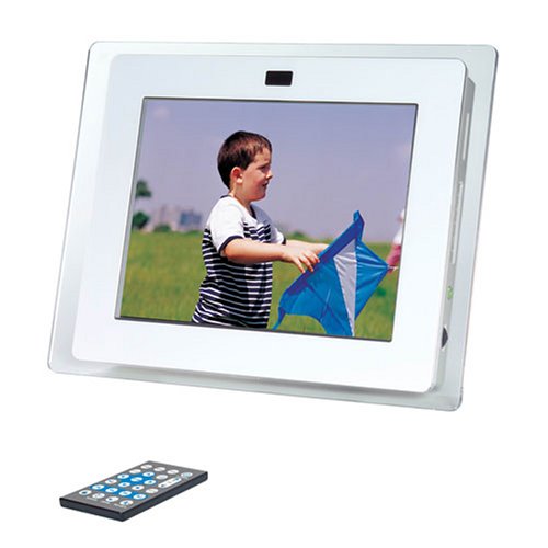 Mustek PF-B800 8 Inch Digital Photo Viewer and MP3 Player 