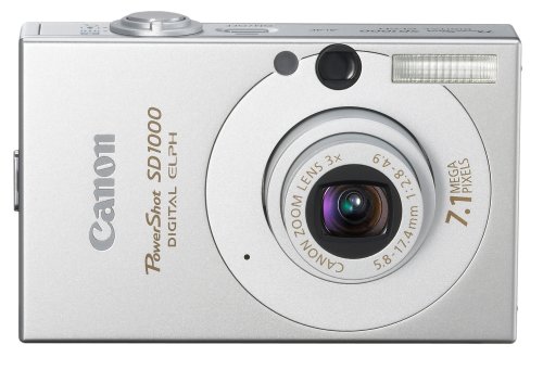 Canon PowerShot SD1000 7.1MP Digital Elph Camera with 3x Optical Zoom