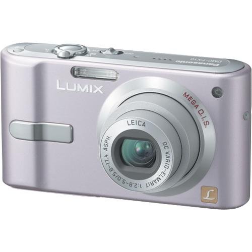 Panasonic Lumix DMC-FX10P 6.0MP Digital Camera with 3x Optical Image Stabilized Zoom (Pink) 