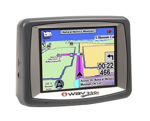 Lowrance iWay 250C Multimedia GPS Portable Navigation System