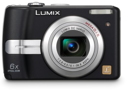 Panasonic Lumix DMC-LZ7K 7.2MP Digital Camera with 6x Image Stabilized Zoom (Black) 