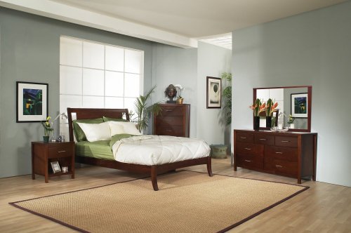 Bedroom Furniture Set 2 - Nevis Spice - Modus Furniture - NVS-BSET-2