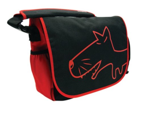 Lautsprecher: Laptoptasche Notebooktasche maloperro "HEY GRINGO" RED bis 15,4"