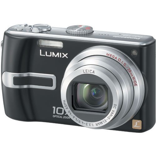 Panasonic Lumix DMC-TZ3K 7.2MP Digital Camera with 10x Optical Image Stabilized Zoom (Black) 