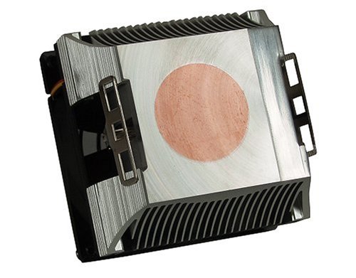 Festplatten: sehr leiser Kupferkern CPU Prozessor K�hler f�r AMD bis XP 3200 Athlon 3200+ L�fter Kupfer Kern