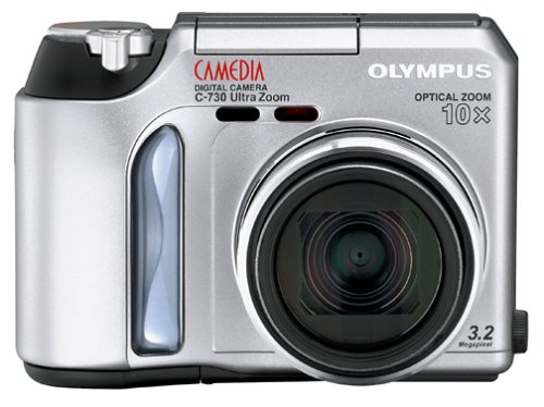 Olympus Camedia C-730 3MP Digital Camera w/ 10x Optical Zoom